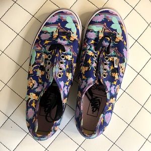 Vans x Disney Authentic Style Aladdin Print Size 8